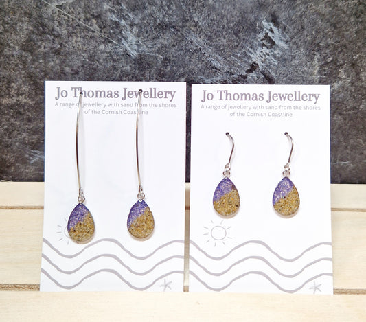 Shoreline Tear drop earrings Mermaid pearl £8-£10