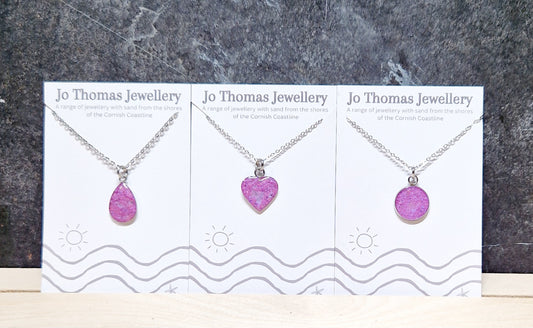 Sand Mini Pendants Raspberry Sorbet