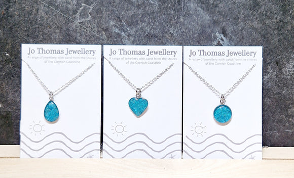 Sand Mini Pendants Turquoise pearl