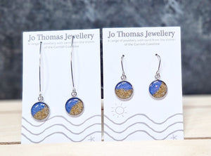 Shoreline round drop earrings Lilac flash £8-£10