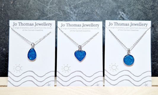 Sand Mini Pendants Sea Blue pearl